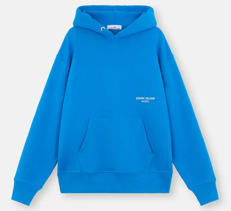 Bright-Blue-Stone-Island-Hoodie